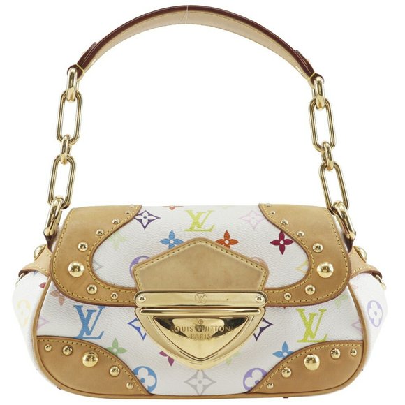 Louis Vuitton Marilyn PM Shoulder Bag M40127 Monogram Multicolore Bron 2007 W... - Picture 1 of 16
